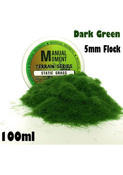 NM0119 Stili Minyatür Sahne Modeli Kum Masası Çim Flock Çim Naylon Çim Tozu Statik Çim Hobisi Arazi Serisi Malzeme (Yurt Dışından)