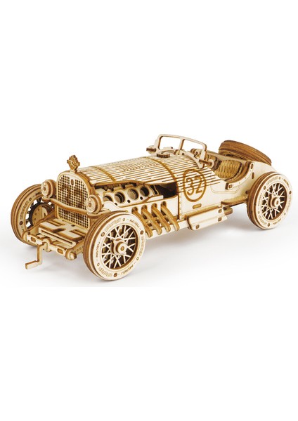MC502 Stili Robotime Rokr Dıy 3D Ahşap Puzzle Dişli Model Yapım Kiti Oyuncak Hediye Çocuklar ve Gençler Için (Yurt Dışından) modelleri