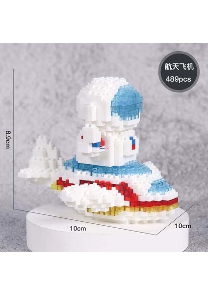LD9070 Kutu Stili Yok Uzay Istasyonu Saturn V Roket Yapım Blokları Şehir Uzay Mekiği Uydu Astronot Figürü Erkek Tuğla Set Çocuk Oyuncak Hediye (Yurt Dışından)