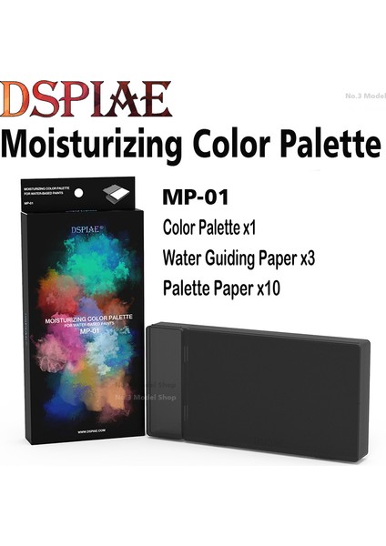 Mp-02 Stili Dspiae Mp El Boyalı Model Fırça Nemlendirici Renk Paleti Için Su Bazlı Boyalar Su Rehber Kağıt Palet Kağıt (Yurt Dışından) fırsatları