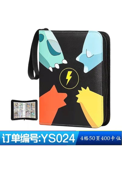YS024 (450400) Stili Yeni Pokemon Kartları Kutusu Oyuncaklar Hediye Için Kartları Tutabilen Kartlar Koleksiyon Albümü - Çocuklar Için Pokemon Oyun Kartları Kitabı (Yurt Dışından)