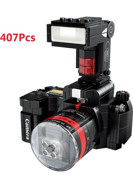 JM48-00845 Stili Ipuçları Yaratıcı 316 F Dijital Kamera Fotoğraf Moc Yapı Blokları Set Tuğla Klasik Eğitici Model Kendin Yap Oyuncaklar Çocuklar Için Oyuncak (Yurt Dışından)