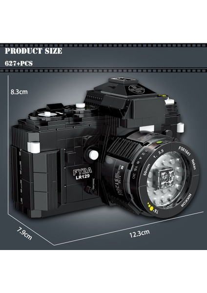 JM48-00845 Stili Ipuçları Yaratıcı 316 F Dijital Kamera Fotoğraf Moc Yapı Blokları Set Tuğla Klasik Eğitici Model Kendin Yap Oyuncaklar Çocuklar Için Oyuncak (Yurt Dışından)