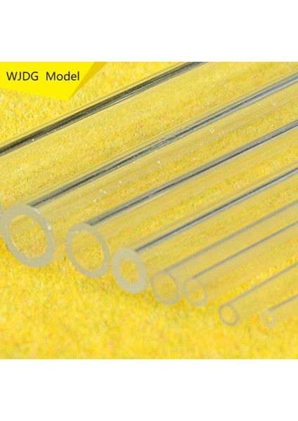 4X250MM 10 Adet Stil Wjdg Model Doğrudan Akrilik Plexiglass Boru Dıy Yapı Kum Masası Şeffaf Boş Dairesel Boru (Yurt Dışından)