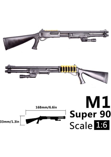 Benelli M1 Super Ot Tüfek Montaj Modeli Oyuncak Yapı Taşları Eylem Figürleri Için (Yurt Dışından)