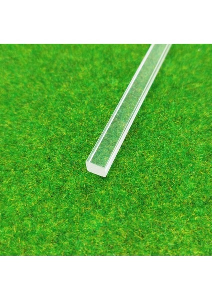 2X250MM 10 Adet Stil Yüksek Şeffaf Akrilik Pleksiglas Çubuğu 25CM Uzunluk Dıy Inşaat Model Malzemesi (Yurt Dışından)