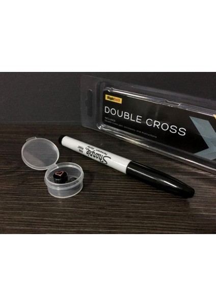 Mark Southworth Double Cross 1 x Damga Kalp Damgacı Sihirli Numaralar Sihirbaz Yakın Illüzyonlar Hile Zihin Okuma Metafizik Magia (Yurt Dışından)