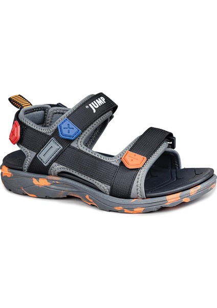 Erkek Çocuk Sandalet 26-30 Numara Siyah