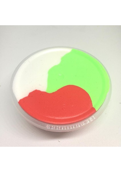 Yeşil Stil Oyuncak Antistres Oyuncak Plastik Kil 60ML Kabarık Köpük Hamuru Çok Renkli Çamur Pamuk Oyuncağı (Yurt Dışından)