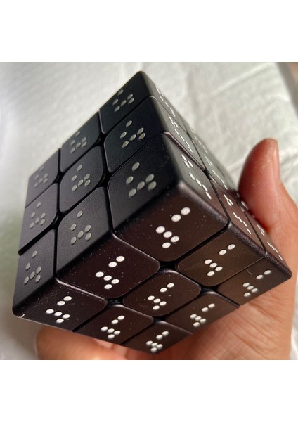 Braille Küp Kör Adam Parmak Izi Stereo Sihirli Küp Oyuncakları Hızlı Küp Bulmaca Küp Eğitici Yaratıcı Çocuk Oyuncakları (Yurt Dışından) fiyatları
