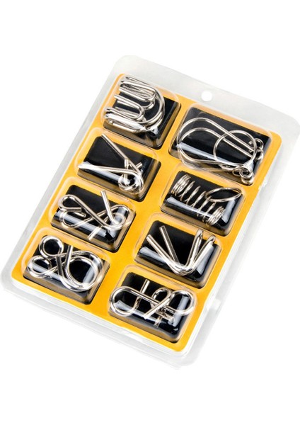 Bir Stil Metal Bulmaca Tel Iq Akıl Zeka Çocuk Yetişkin Stres Giderici Oyuncaklar Çocuklar Yetişkinler Etkileşimli Oyun (Yurt Dışından)