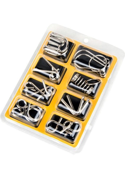 Bir Stil Metal Bulmaca Tel Iq Akıl Zeka Çocuk Yetişkin Stres Giderici Oyuncaklar Çocuklar Yetişkinler Etkileşimli Oyun (Yurt Dışından) fiyatları