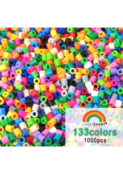 NO.116 Stili Yantjouet 5mm Boncuklu Ipek Demir Boncuklar Çocuklar Için Hama Boncuklar Kendin Yap Bulmaca Yüksek Kaliteli El Yapımı Hediye Oyuncak (Yurt Dışından) fiyatları