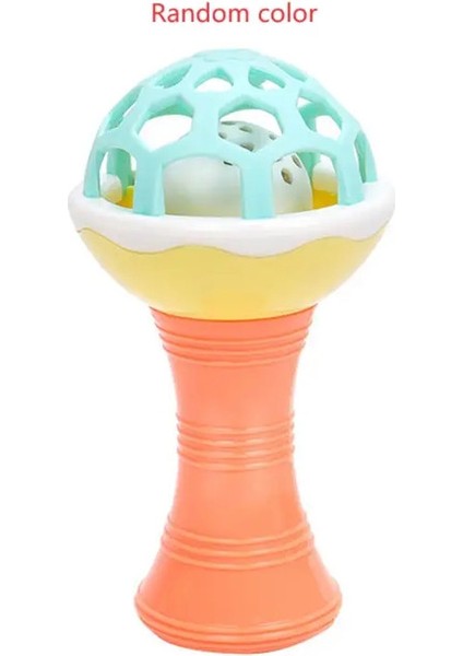 Bebek Oyuncaklar 0 12 Ay Döner Çıngırak Topu Kavrama Aktivitesi Bebek Gelişim Oyuncak Silikon Teether Bebek Duyusal Oyuncaklar Için Babiescolor: D (Rastgele Renk) (Yurt Dışından)
