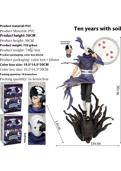 Naruto Uchiha Bandou Gelgit Oyun El Modeli Süsler Heykel Hediye (Yurt Dışından) fırsatları