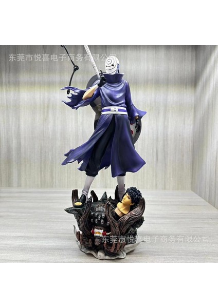 Naruto Uchiha Bandou Gelgit Oyun El Modeli Süsler Heykel Hediyeler (Yurt Dışından)
