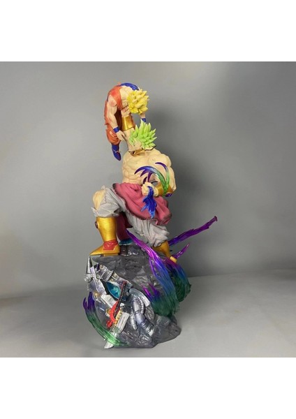 Yedi Dragon Ball Yunqi Broli Süper Saiyan Gelgit Oyun El-Do Modeli Süsler Heykel Hediyeler (Yurt Dışından)
