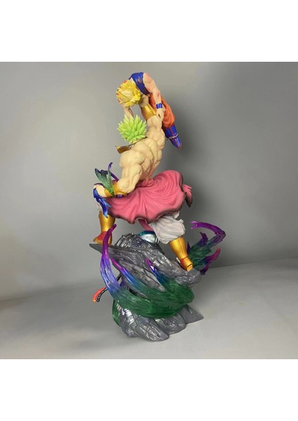 Yedi Dragon Ball Yunqi Broli Süper Saiyan Gelgit Oyun El-Do Modeli Süsler Heykel Hediyeler (Yurt Dışından)