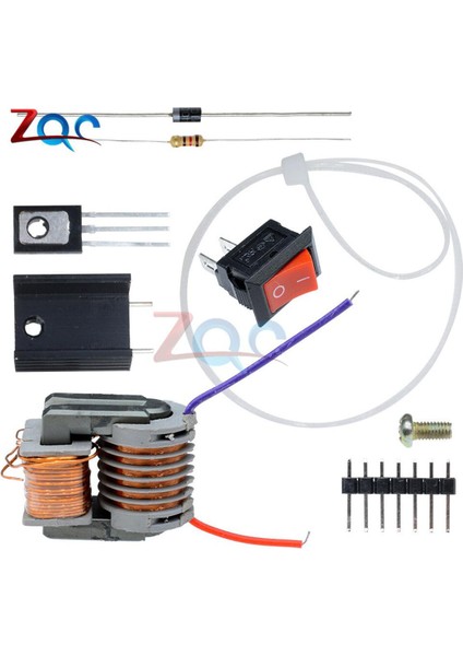 Dc Yüksek Gerilim Jeneratörü Invertör Elektrikli Ateşleyici 15KV 18650 Pil Dıy Kiti (Yurt Dışından)