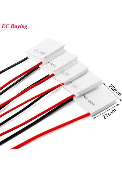 TEC1-12706 Tec1 04901 04902 04903 04905 04906 5V 12V Yarı Iletken Buzdolabı Termoelektrik Soğutucu Peltier Dıy 20*20 40*40 (Yurt Dışından)