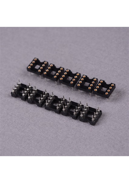 10 Adet Yuvarlak Delik 8pin Pitch 2.54MM Dıp Ic Soket Adaptörü (Yurt Dışından) fiyatları