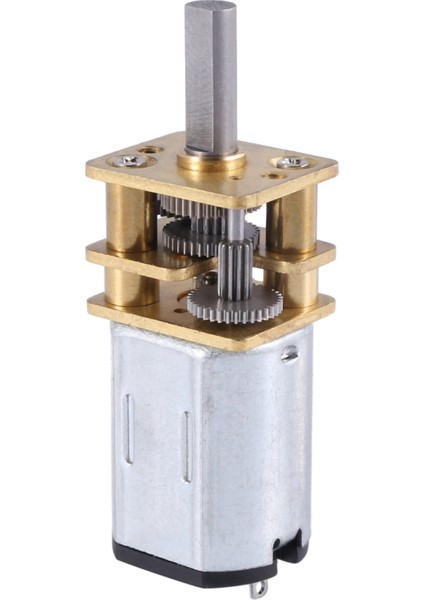 3x Dc 6 V 10 Rpm Mikro Hız Azaltma Motoru Mini Dişli Kutusu Motor 2 Terminalli Rc Araba Robot Modeli Dıy Ene (Yurt Dışından)