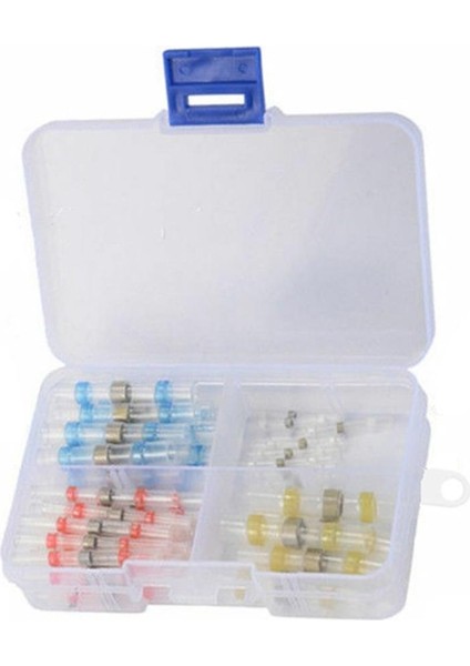 50PCS Lehim Contası Tel Konnektörleri, Yalıtımlı Isıyla Daralan Konnektörler (Yurt Dışından)