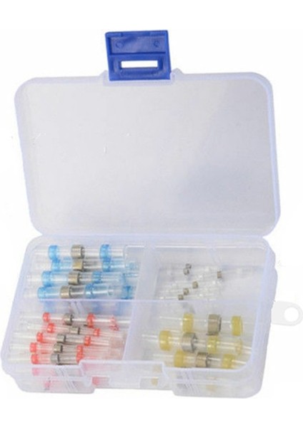 50PCS Lehim Contası Tel Konnektörleri, Yalıtımlı Isıyla Daralan Konnektörler (Yurt Dışından)