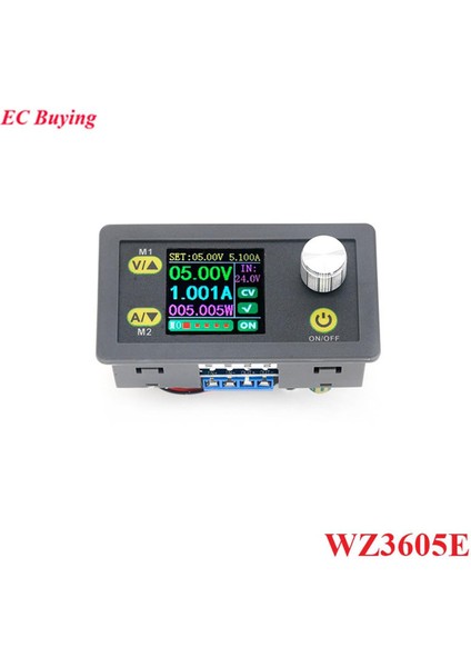Dc Dc Buck-Boost Dönüştürücü cc Cv 36 V 5A Adım Yukarı Aşağı Besleme Modülü Ayarlanabilir Düzenlenmiş Laboratuvar Voltmetre Ampermetre (Yurt Dışından)