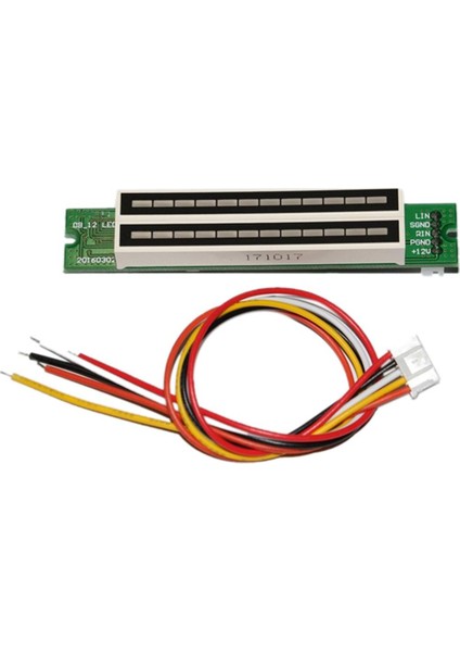 Çift 12 Müzik Seviyesi Göstergesi LED Spect Vu Metre Amplifikatör Lambaları Işık Hızı Ayarlanabilir Kurulu Mp3 Dc 7-12 V (Yurt Dışından)