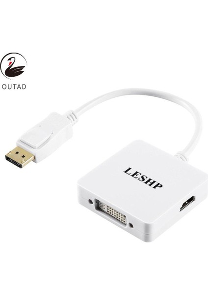 1080P Dp Erkek Dvı/dp/hdmı Uyumlu Dişi Adaptör Dönüştürücü Displayport (Yurt Dışından)