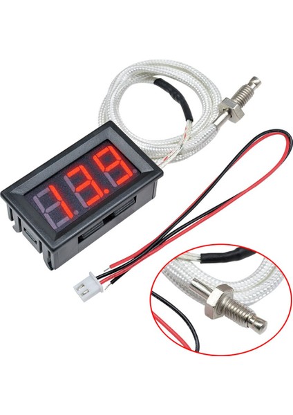 XH-B310 Dijital Tüp LED Ekran Termometre 12V Sıcaklık Ölçer K-Tipi M6 Termokupl Test Cihazı -30-800°C Termistör Sensörü Probu (Yurt Dışından) fiyatları