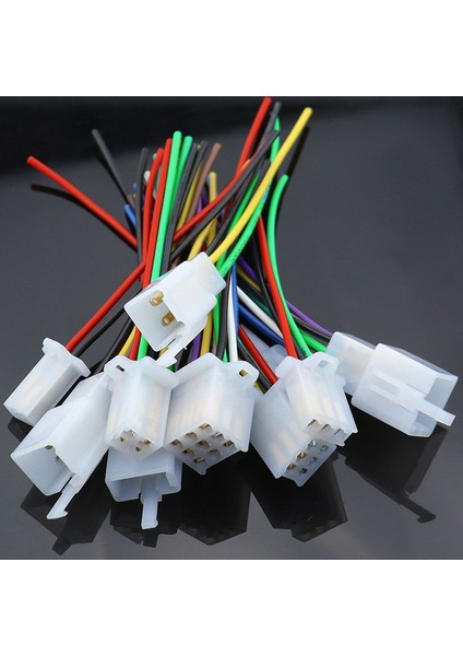 Takım 2.8mm 2/3/4/6/9 Pin Otomotiv Hızlı Bağlantı Elektrik Teli Konnektörü Erkek Dişi Kablo Terminal Fişi Kitleri Motosiklet (Yurt Dışından) modelleri