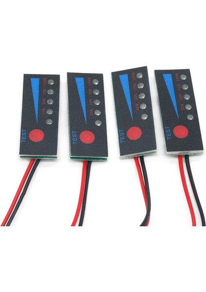 3.7V 2s 3s 4s 18650 Li-Ion Lipo Lityum Pil Seviyesi Göstergesi Test Cihazı LCD Ekran Metre Modülü Kapasite Gerilim (Yurt Dışından)
