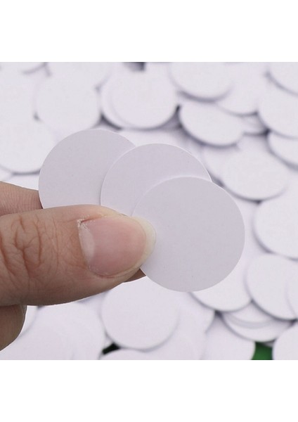 30 Adet Nfc 215 Kart, NTAG215 Nfc Yuvarlak Kartlar Için Yeniden Yazılabilir (Yurt Dışından)