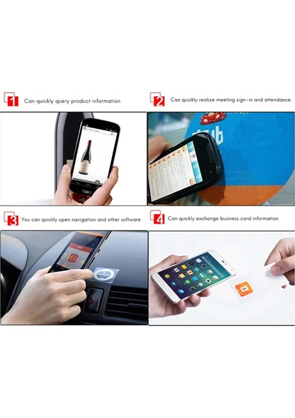 30 Adet Nfc 215 Kart, NTAG215 Nfc Yuvarlak Kartlar Için Yeniden Yazılabilir (Yurt Dışından)