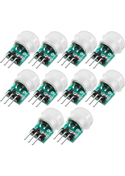 10 Adet Mini Ir Pyroelektrik Kızılötesi Pır Hareket Insan Sensörü (Yurt Dışından)