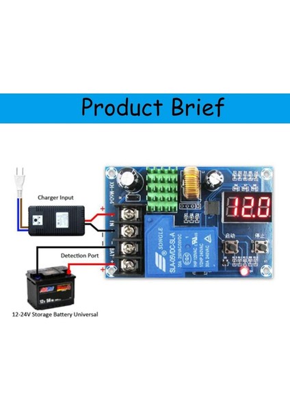 Lityum Için 2 Adet XH-M604 Şarj Kontrol Modülü Dc 6V-60V (Yurt Dışından) indirimleri