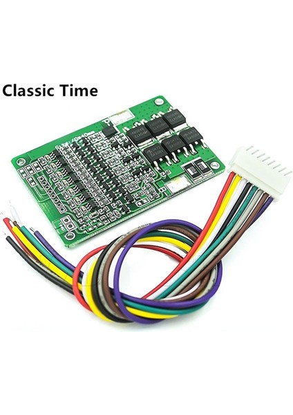 7s 29.4V 15A Bms Lityum Pil Koruma Levhası 18650 Li-Ion Lityum Kısa Devre Aşırı Şarj Aşırı Akım Koruma Modülü (Yurt Dışından)