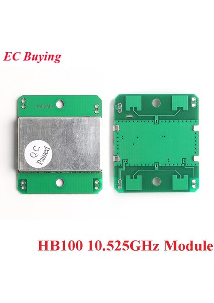 HB100 Mikrodalga Doppler Radar Sensörü 10.525 Ghz 24G Insan Vücudu Indüksiyon Anahtar Modülü Arduino Için Kablosuz Hareket Dedektörü (Yurt Dışından)