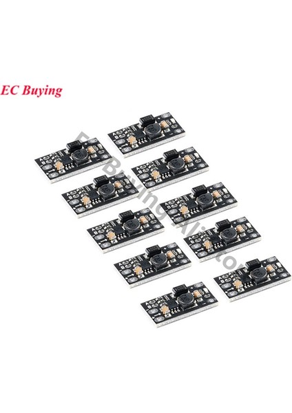 10 Adet Mini Dc-Dc Boost Yükseltmeli Dönüştürücü Devre Kartı Modülü 3.7V Ila 12V Voltaj Regülatörü Devre Kartı Modülü Lityum Pil Güçlendirme (Yurt Dışından)