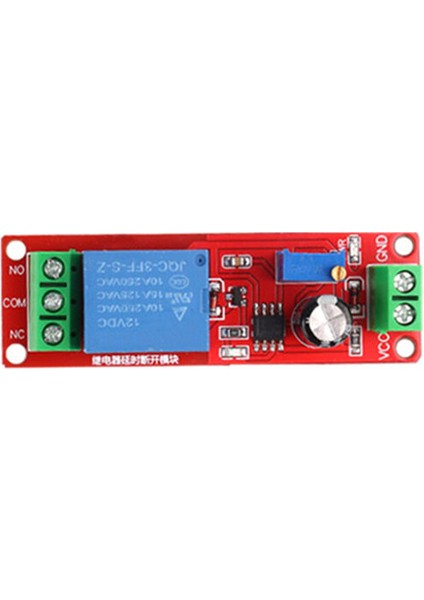 Gecikme Zamanlayıcı Rölesi Bağlantı Kesme Rölesi Modülü Zaman Geciktirme Anahtarı Dc 12V Robot ve Akıllı Araba Dıy Elektronik (Yurt Dışından)
