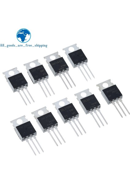 Tzt 10 Adet IRF1010 IRF1404 IRF1405 IRF1407 IRF2807 IRF3710 IRFL3705 IRLB8721 IRLB3034 Transistör TO-220 TO220 Pbf (Yurt Dışından)