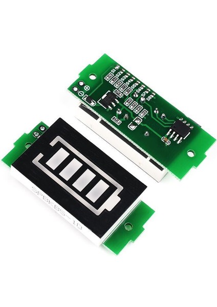 1/2/3/4/5/6/7/8s Lityum Pil Kapasitesi Göstergesi Modülü Mavi Yeşil Ekran Elektrikli Araç Pil Gücü Test Cihazı 3.7V Li-Ion (Yurt Dışından) modelleri