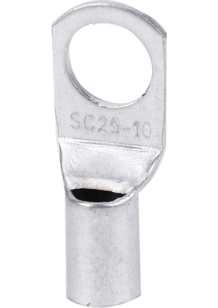 24 Bakır Boru 25MM x 10MM Pabucu Başlangıç Kablosu Kaynak Sıkma Terminal Halkası (Yurt Dışından)