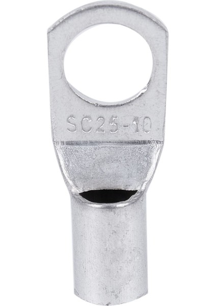 24 Bakır Boru 25MM x 10MM Pabucu Başlangıç Kablosu Kaynak Sıkma Terminal Halkası (Yurt Dışından)