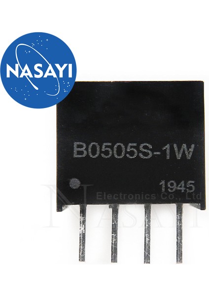 5pcs B0505S-1W Dc-Dc Izole Güç Modülü 5V Ila 5V Sıp-4 (Yurt Dışından)