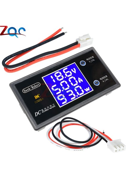 Dc 0-100V 5A 250W/10A 1000W LCD Dijital Voltmetre Ampermetre Wattmetre Gerilim Akım Güç Ölçer Volt Dedektörü Test Cihazı Monitör (Yurt Dışından) fiyatları