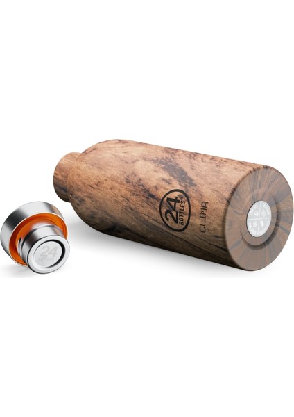 Clima Bottle Wood Sequoia Paslanmaz Çelik Termos 500 ml