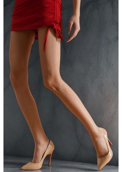 Kadın Sivri Burun Topuklu Ayakkabı Ince Topuk Rahat Şık Model Stiletto modelleri